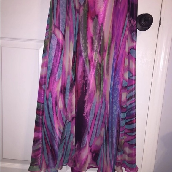 Multi Color Formal Gown - Picture 3 of 6